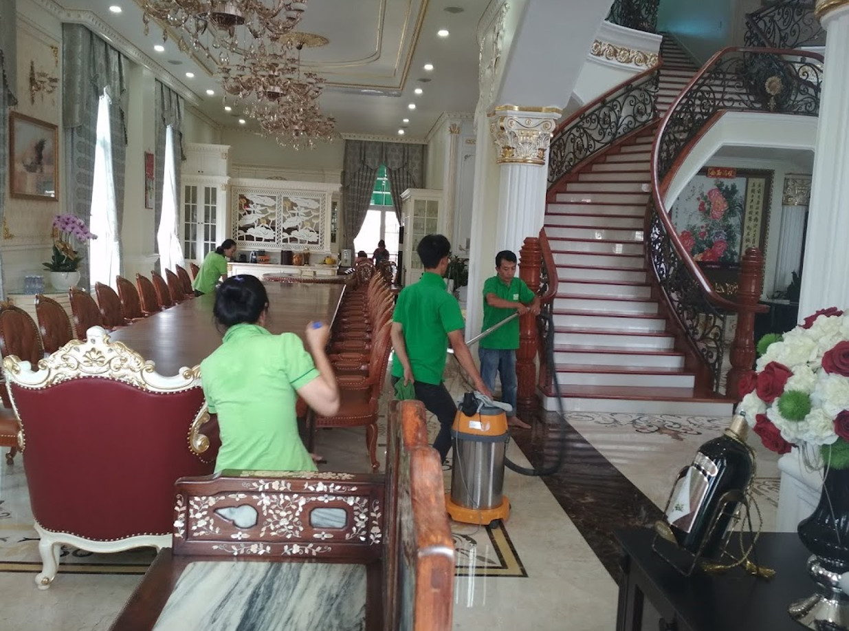 Dịch vụ vệ sinh công nghiệp tại biệt thự, nhà ở